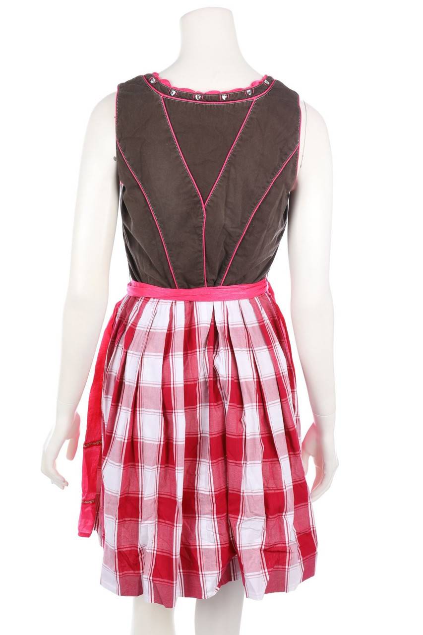 Carou Spieth & Wensky Dirndl Mit Schmuckstein-Applikation Zum Knoten