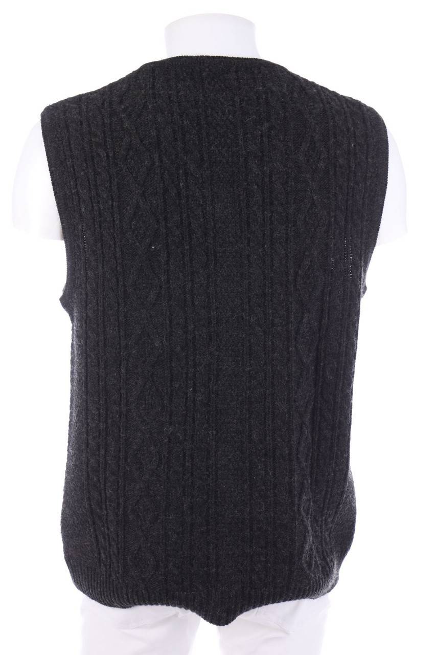 Carou St. Peter Trachten Strick-Weste Im Trachten-Stil Mit Wolle