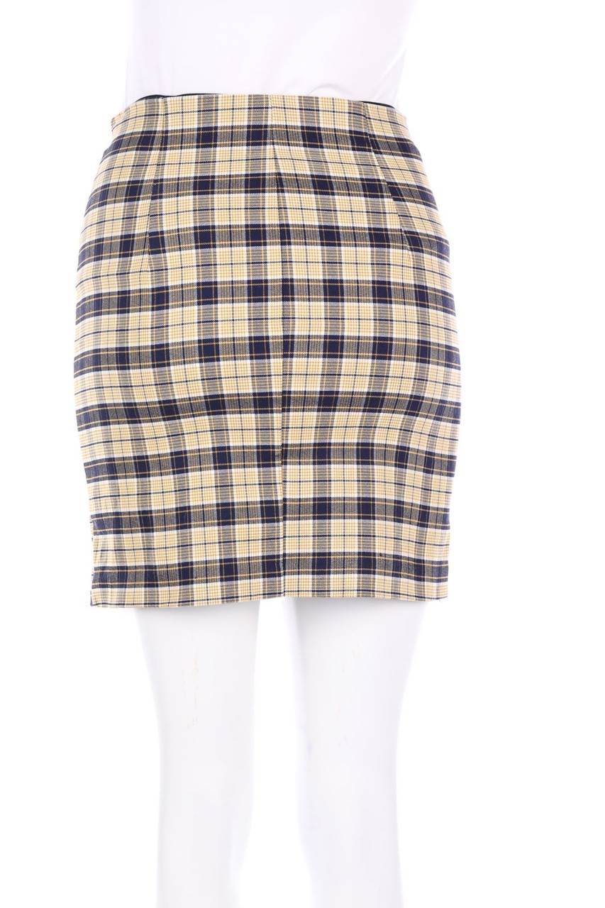 Carou Stradivarius Minirock Im Preppy Style Mit Karo-Muster