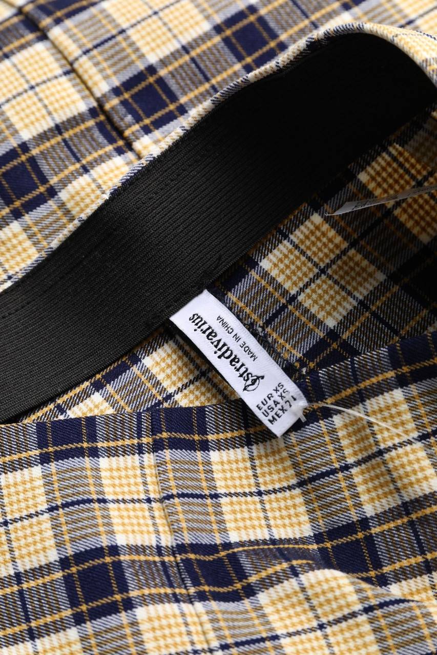 Carou Stradivarius Minirock Im Preppy Style Mit Karo-Muster