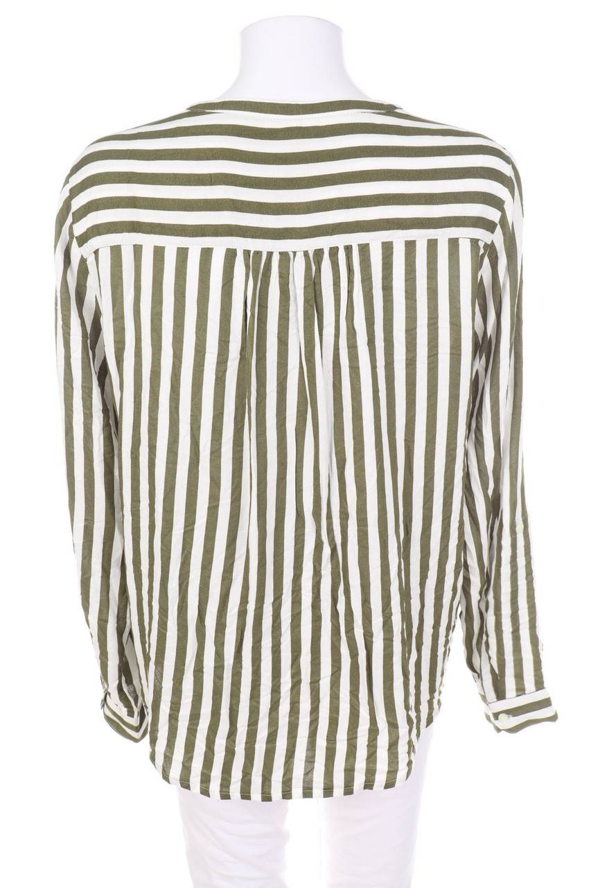 Carou Street One Streifen-Bluse Mit Roll-up-Manschette