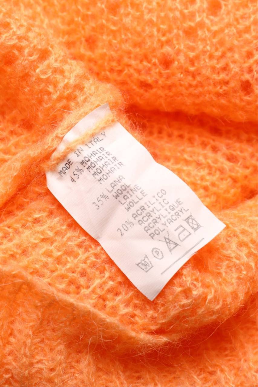 Carou Studio Birkin Strick-Pullover Aus Mohair-Mix Mit Wolle