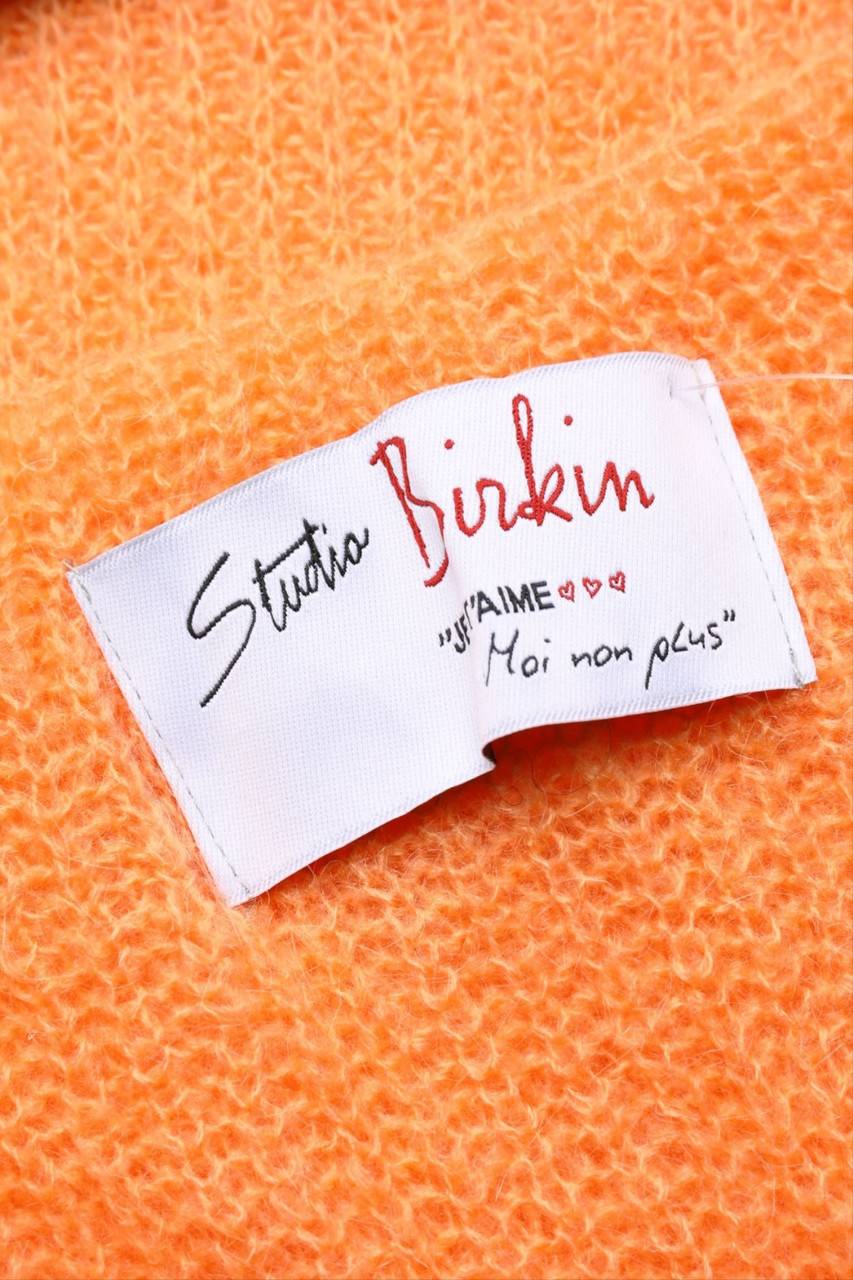 Carou Studio Birkin Strick-Pullover Aus Mohair-Mix Mit Wolle