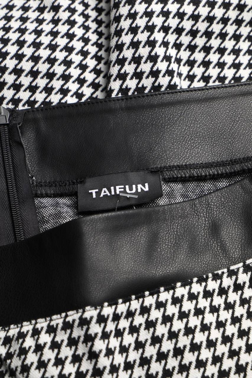 Carou TAIFUN Rock In Wickel-Optik Mit Kunstleder-Details