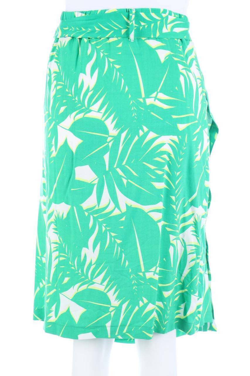 Carou TAIFUN Rock In Wickel-Optik Mit Tropical Print