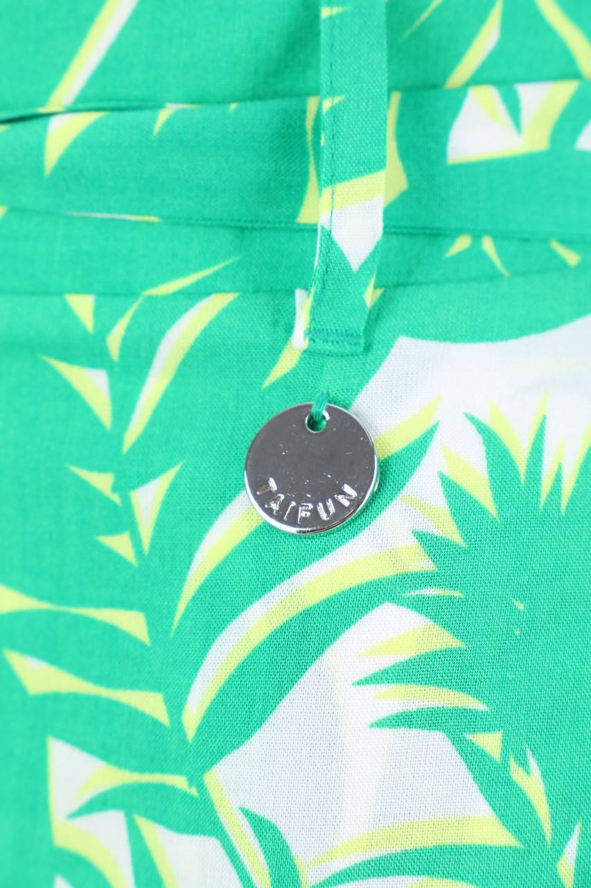 Carou TAIFUN Rock In Wickel-Optik Mit Tropical Print