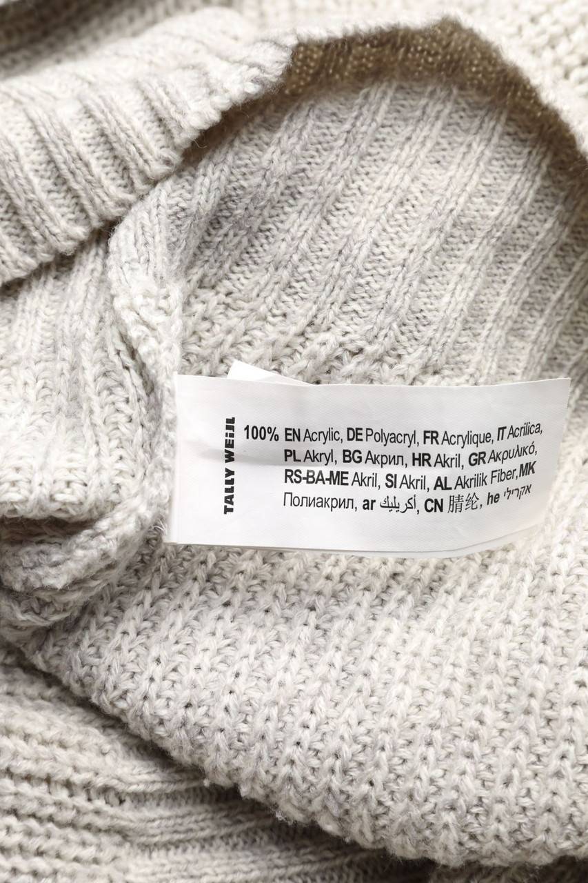 Carou TALLY WEiJL Strick-Pullover Mit Tiefem Ausschnitt