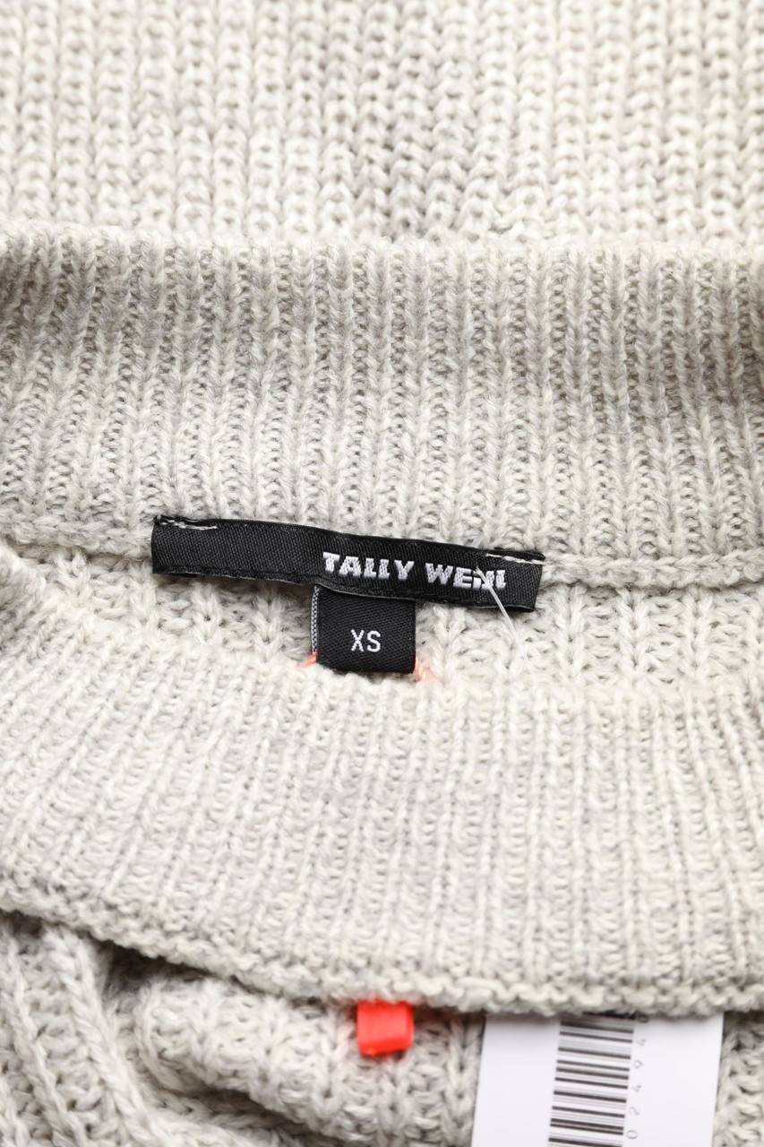 Carou TALLY WEiJL Strick-Pullover Mit Tiefem Ausschnitt