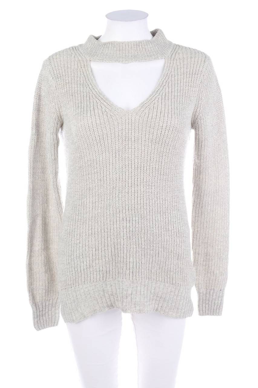 Carou TALLY WEiJL Strick-Pullover mit tiefem Ausschnitt