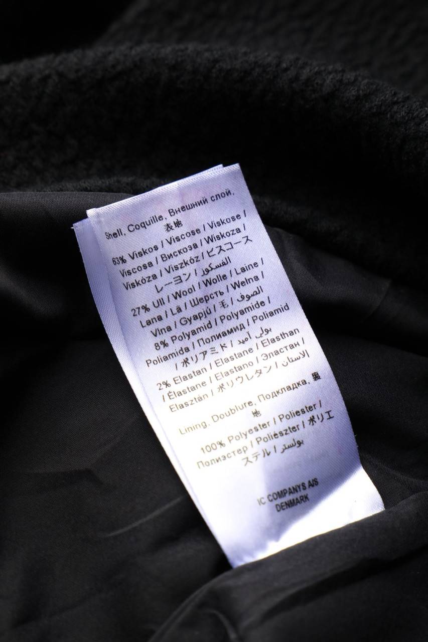 Carou TIGER OF SWEDEN Minikleid Aus Woll-Mix Mit Reißverschluss