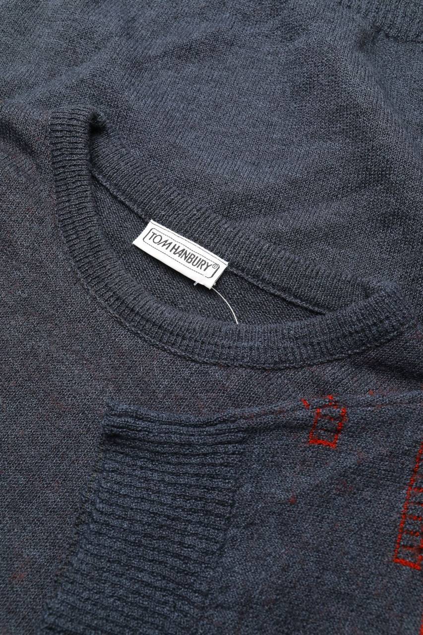 Carou TOM HANBURY Vintage-Pullover Aus Schurwoll-Mix