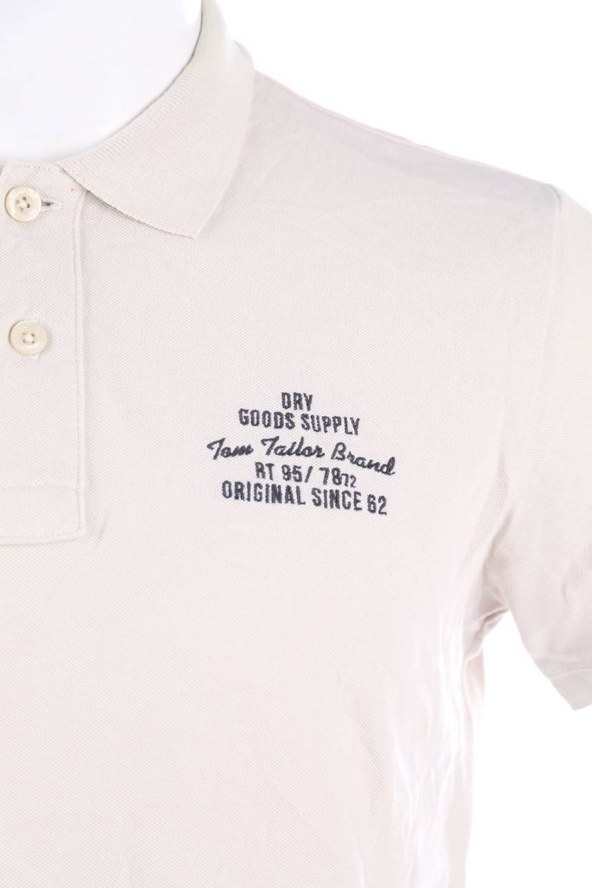 Carou TOM TAILOR Baumwoll-Poloshirt Mit Logo-Stickerei