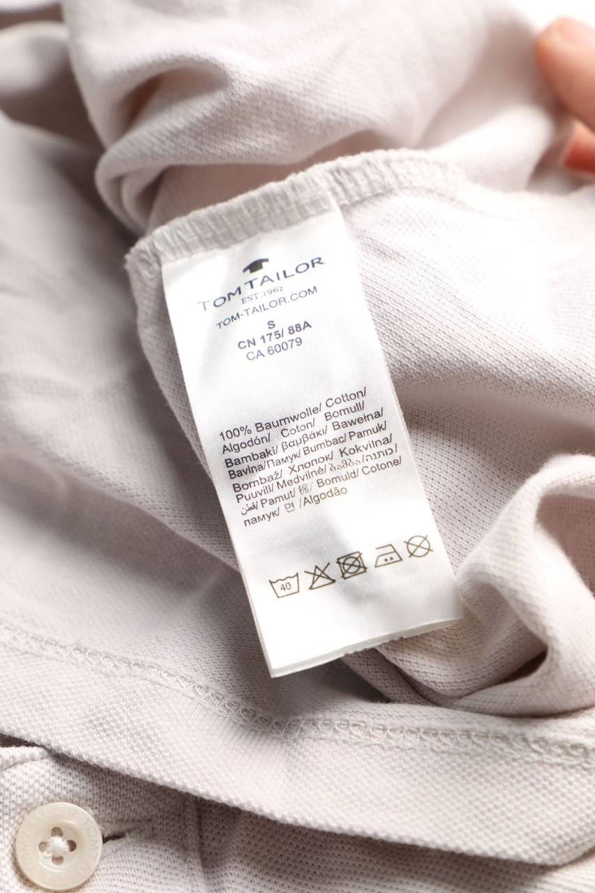 Carou TOM TAILOR Baumwoll-Poloshirt Mit Logo-Stickerei