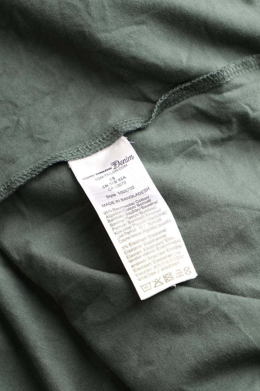 Carou TOM TAILOR Denim Sweat-Kleid Aus Baumwoll-Mix