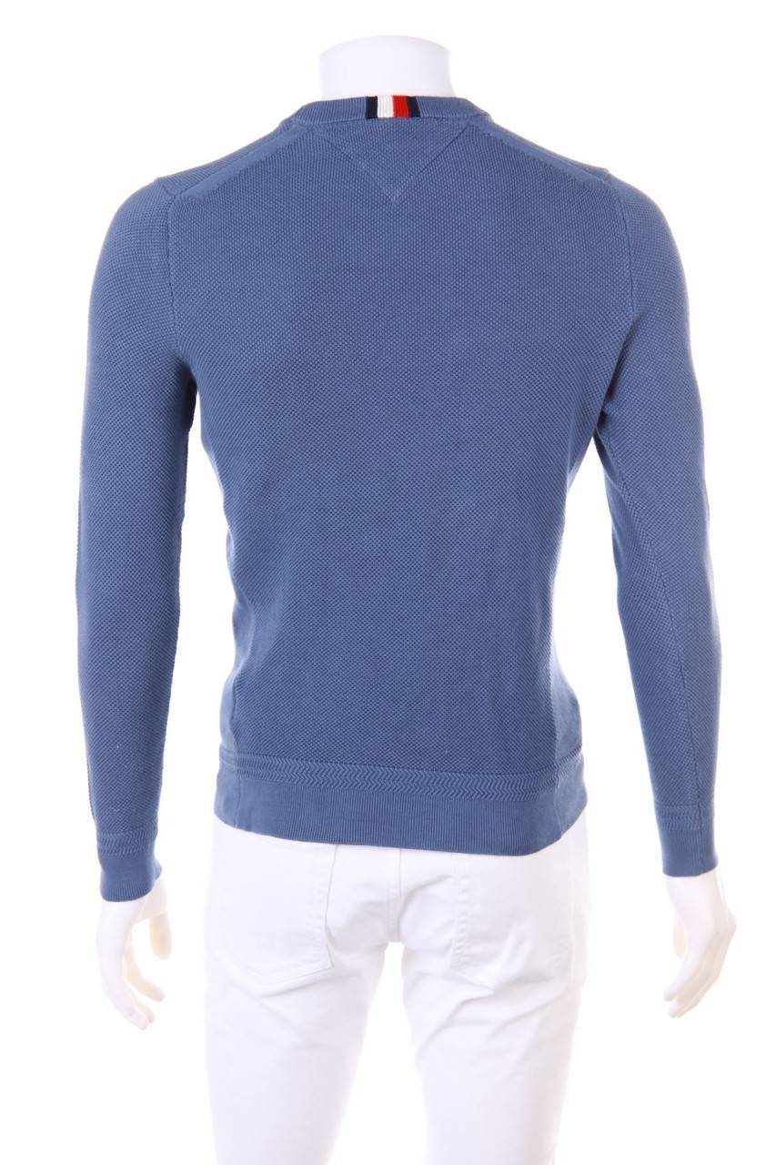 Carou TOMMY HILFIGER Baumwoll-Strick-Pullover Mit Logo-Stickerei
