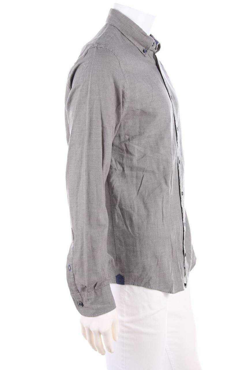Carou TOMMY HILFIGER Button-down-Hemd Mit Hahnentritt-Muster