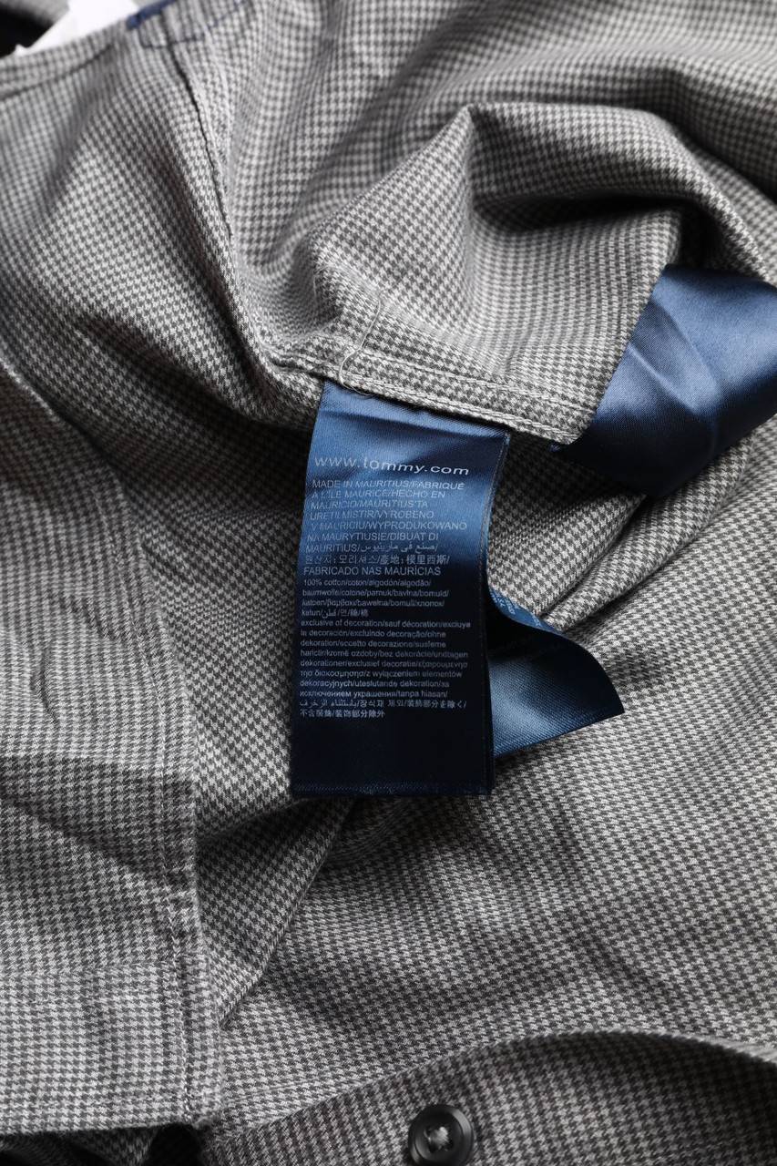 Carou TOMMY HILFIGER Button-down-Hemd Mit Hahnentritt-Muster