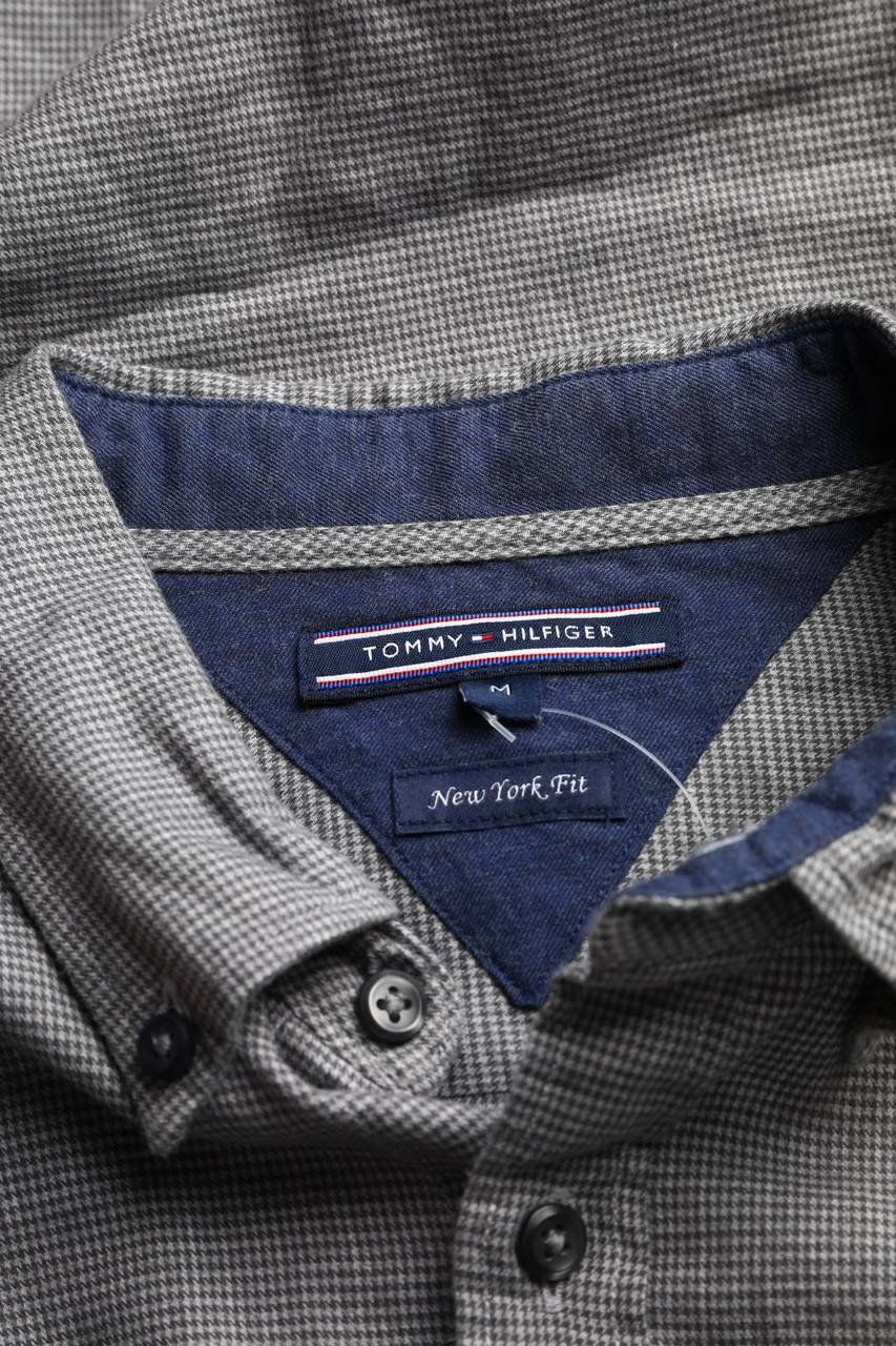 Carou TOMMY HILFIGER Button-down-Hemd Mit Hahnentritt-Muster
