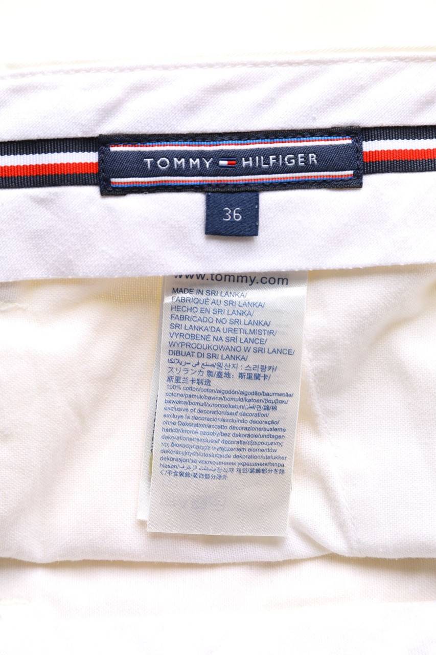 Carou TOMMY HILFIGER Chino-Shorts Mit Logo-Stickerei