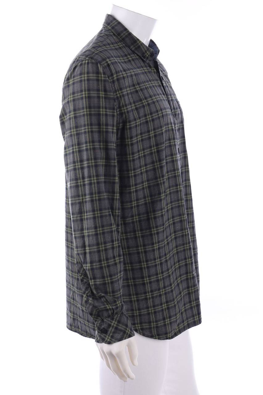 Carou TOMMY HILFIGER DENIM Kariertes Button-down-Hemd Aus Baumwolle