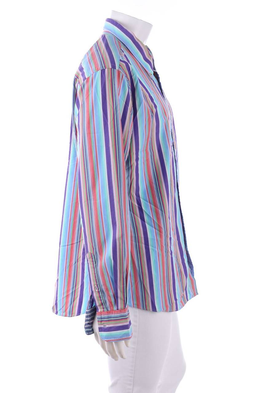 Carou TOMMY HILFIGER Gestreiftes Button-down-Hemd Aus Baumwolle