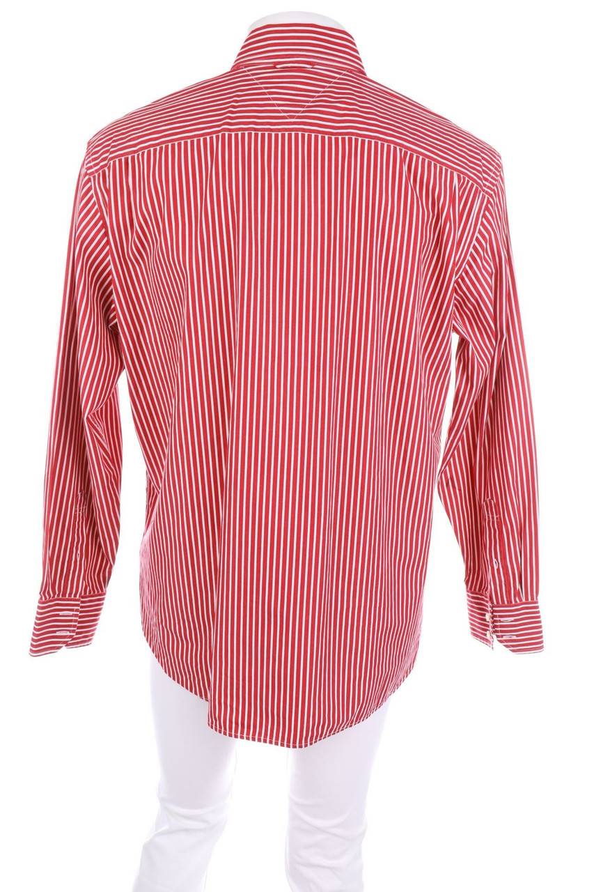 Carou TOMMY HILFIGER Gestreiftes Button-down-Hemd Aus Baumwolle
