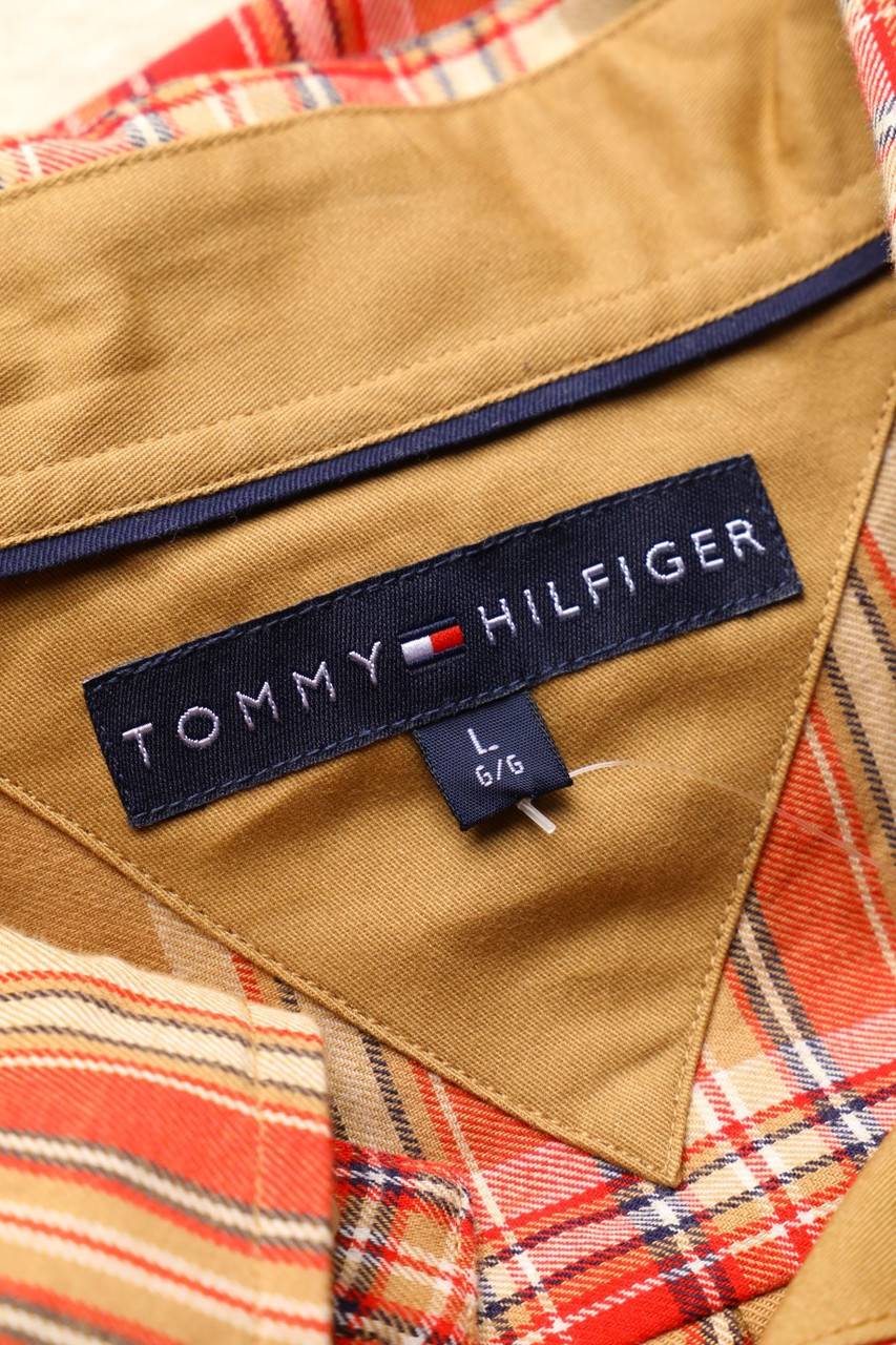 Carou TOMMY HILFIGER Kariertes Button-down-Hemd Aus Baumwolle