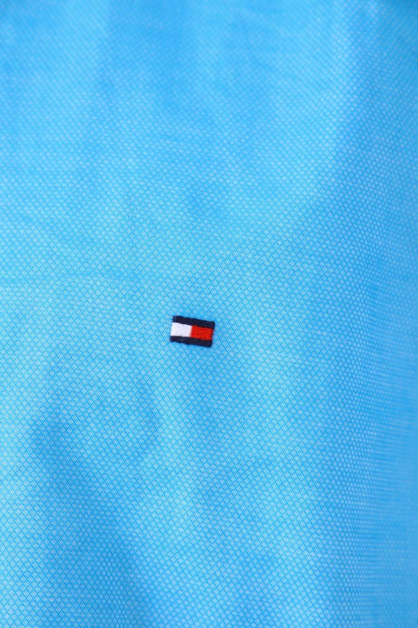 Carou TOMMY HILFIGER Kurzarm-Hemd Mit Button-down-Kragen Mit Logo-Stickerei
