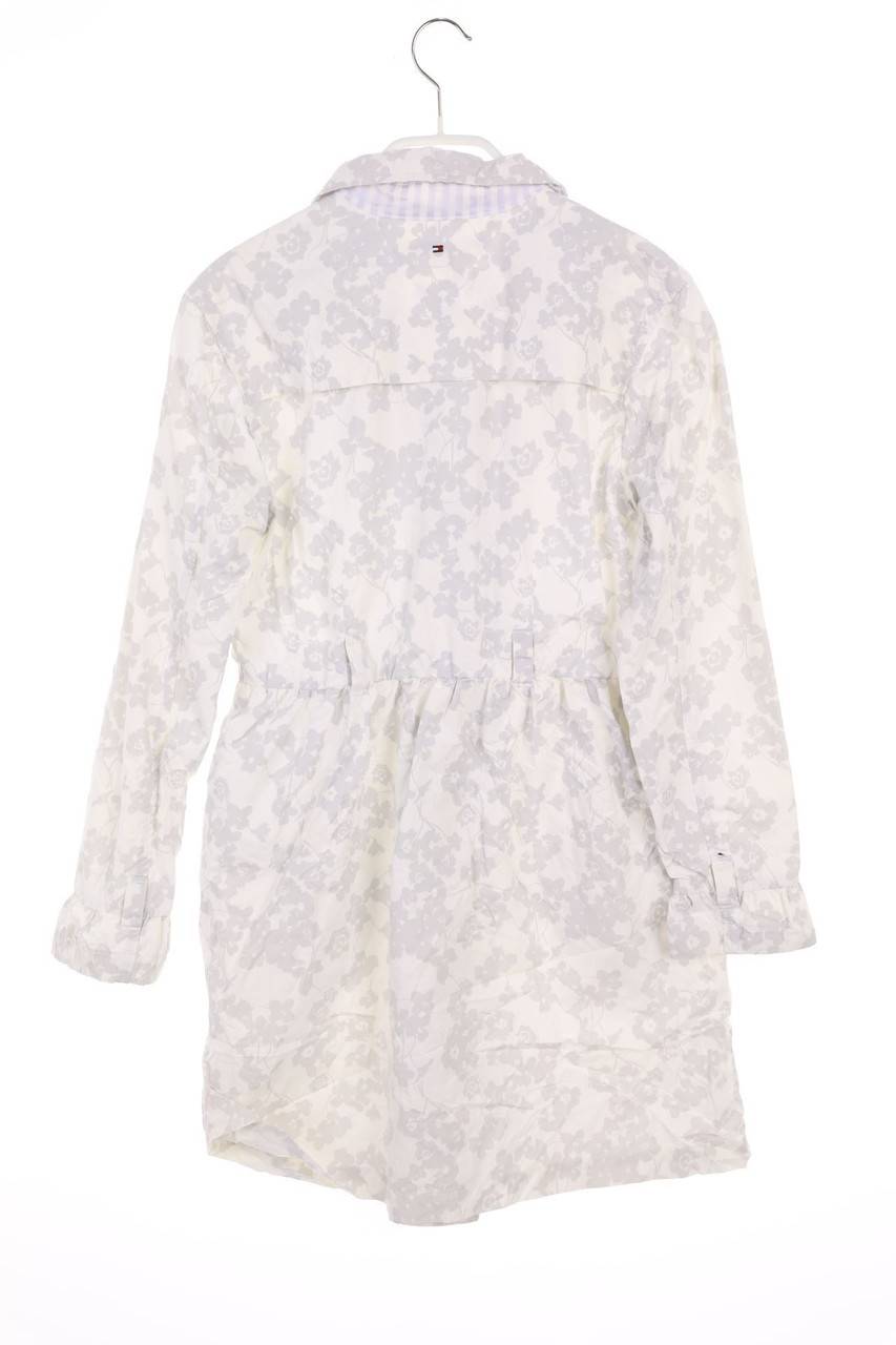 Carou TOMMY HILFIGER Mantel Im Trenchcoat-Stil Mit Blumen-Print