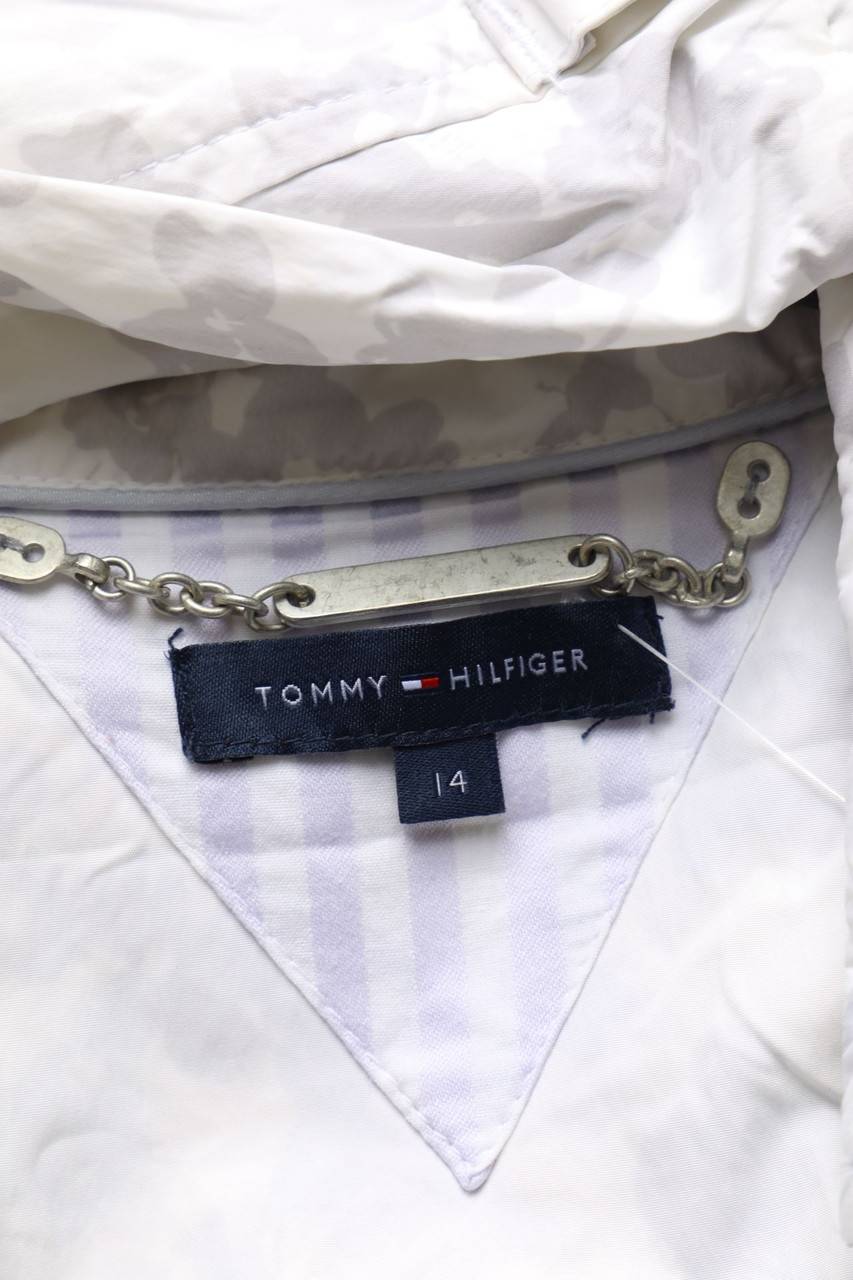 Carou TOMMY HILFIGER Mantel Im Trenchcoat-Stil Mit Blumen-Print