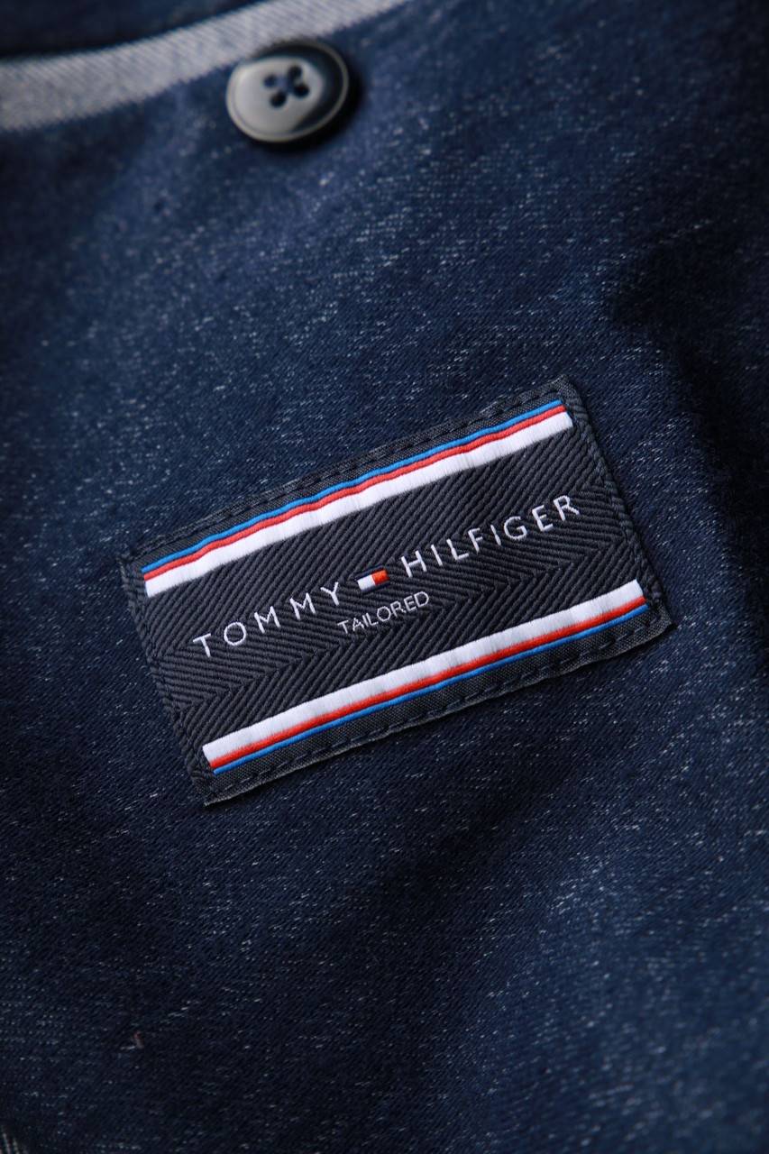 Carou TOMMY HILFIGER Sakko Aus Baumwoll-Mix Mit Aufgesetzten Taschen