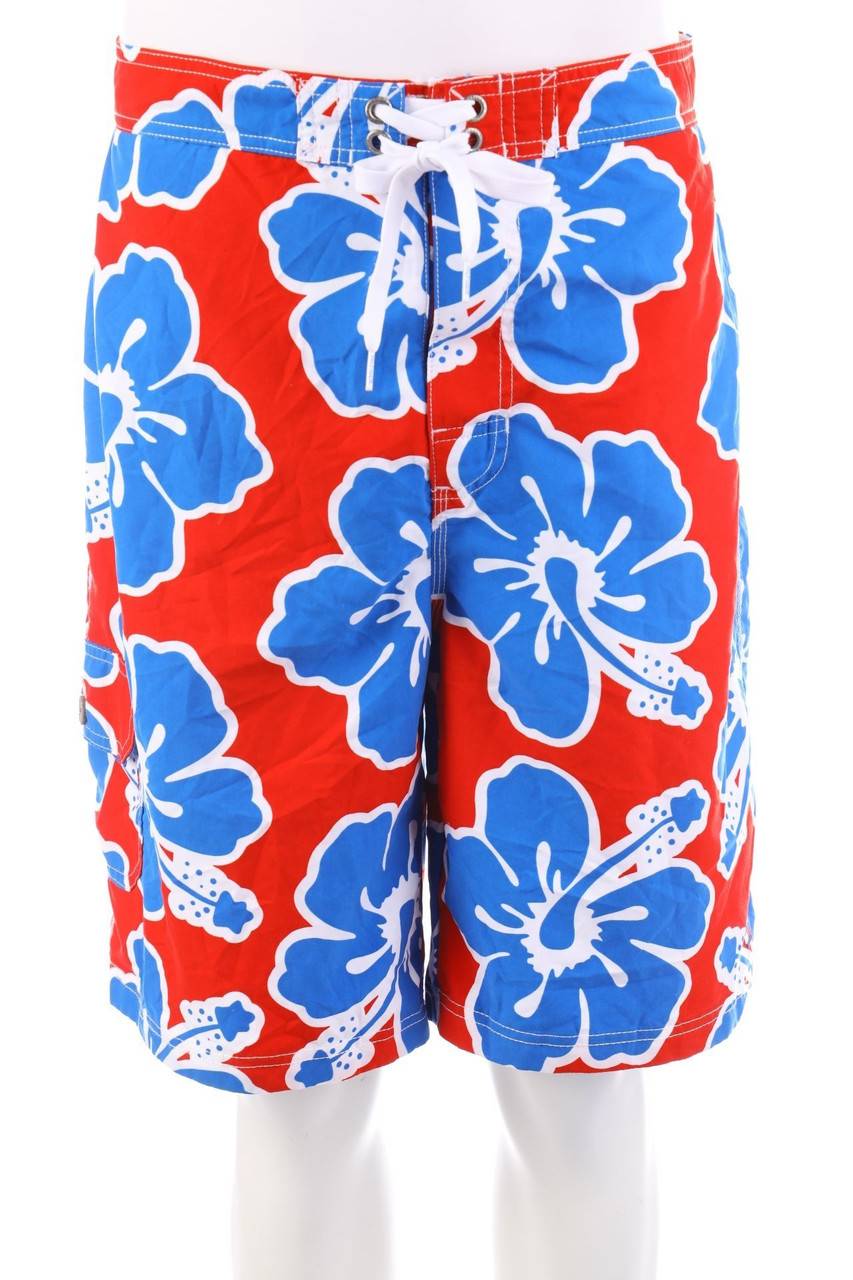 Carou TOMMY HILFIGER Schwimm-Shorts mit Blumen-Print