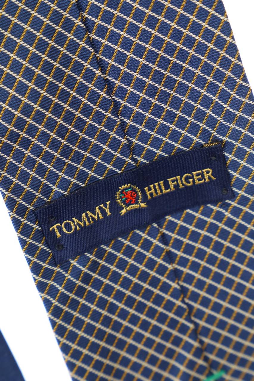 Carou TOMMY HILFIGER Seiden-Krawatte Mit Karo-Muster