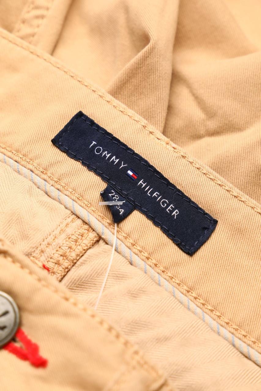 Carou TOMMY HILFIGER Straight Cut Jeans Mit Logo-Patch