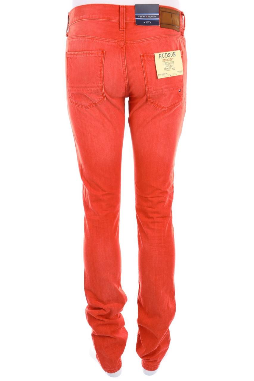 Carou TOMMY HILFIGER Straight Cut Jeans Mit Logo-Patch