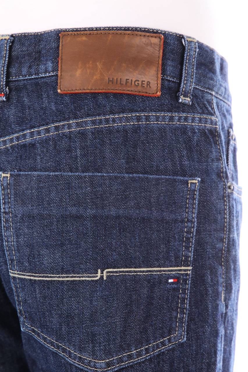 Carou TOMMY HILFIGER Straight Cut Jeans Mit Logo-Stickerei