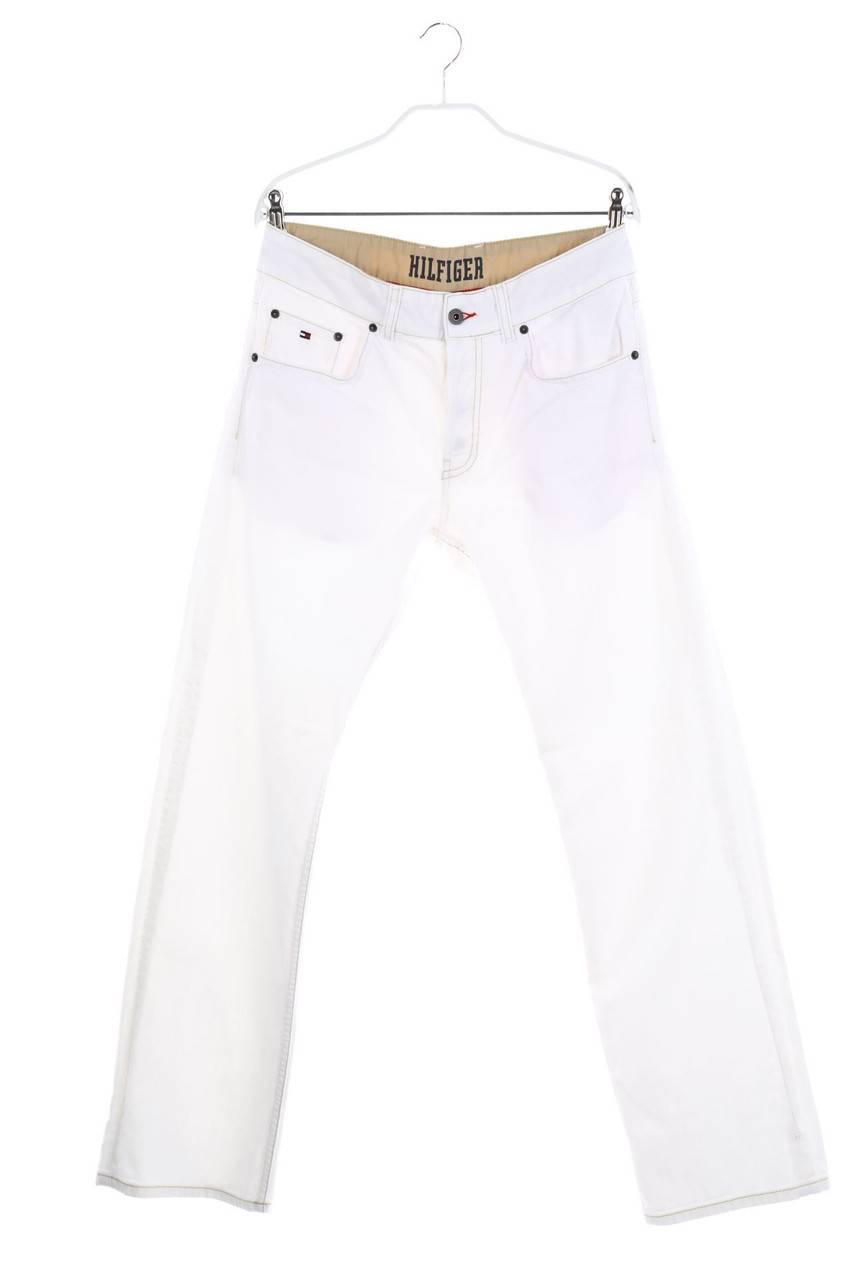 Carou TOMMY HILFIGER Straight Cut Jeans mit Logo-Stickerei