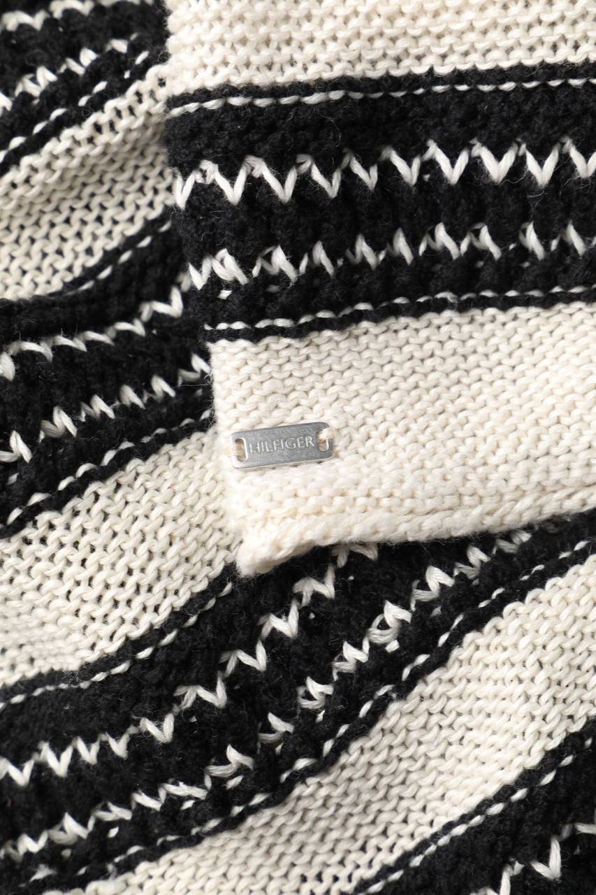 Carou TOMMY HILFIGER Strick-Pullover Aus Leinen-Mix Mit Streifen