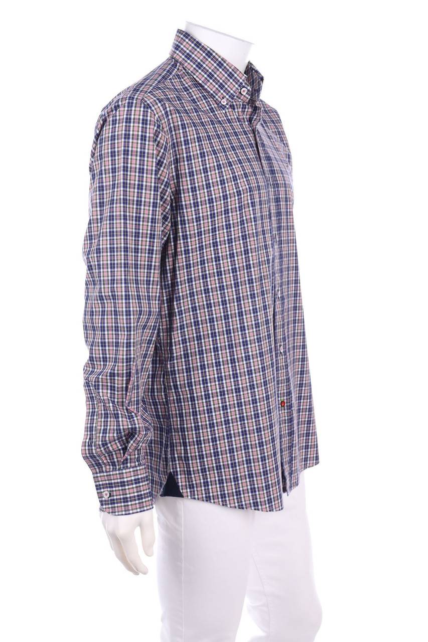 Carou TOMMY HILFIGER TAILORED Kariertes Button-down-Hemd