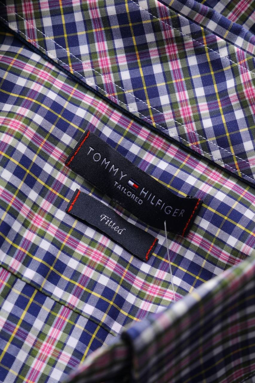 Carou TOMMY HILFIGER TAILORED Kariertes Button-down-Hemd