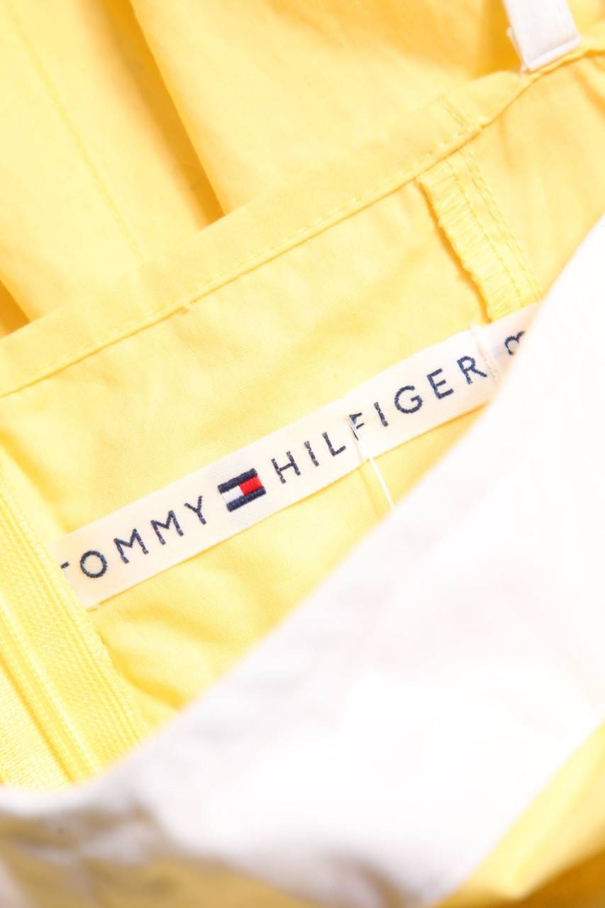 Carou TOMMY HILFIGER Two Tone-Kleid Mit Logo-Stickerei