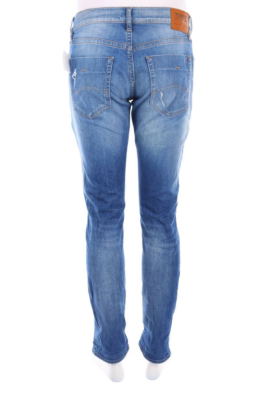 Carou TOMMY JEANS Tommy Hilfiger Destroyed Slim-Jeans Mit Logo-Badge