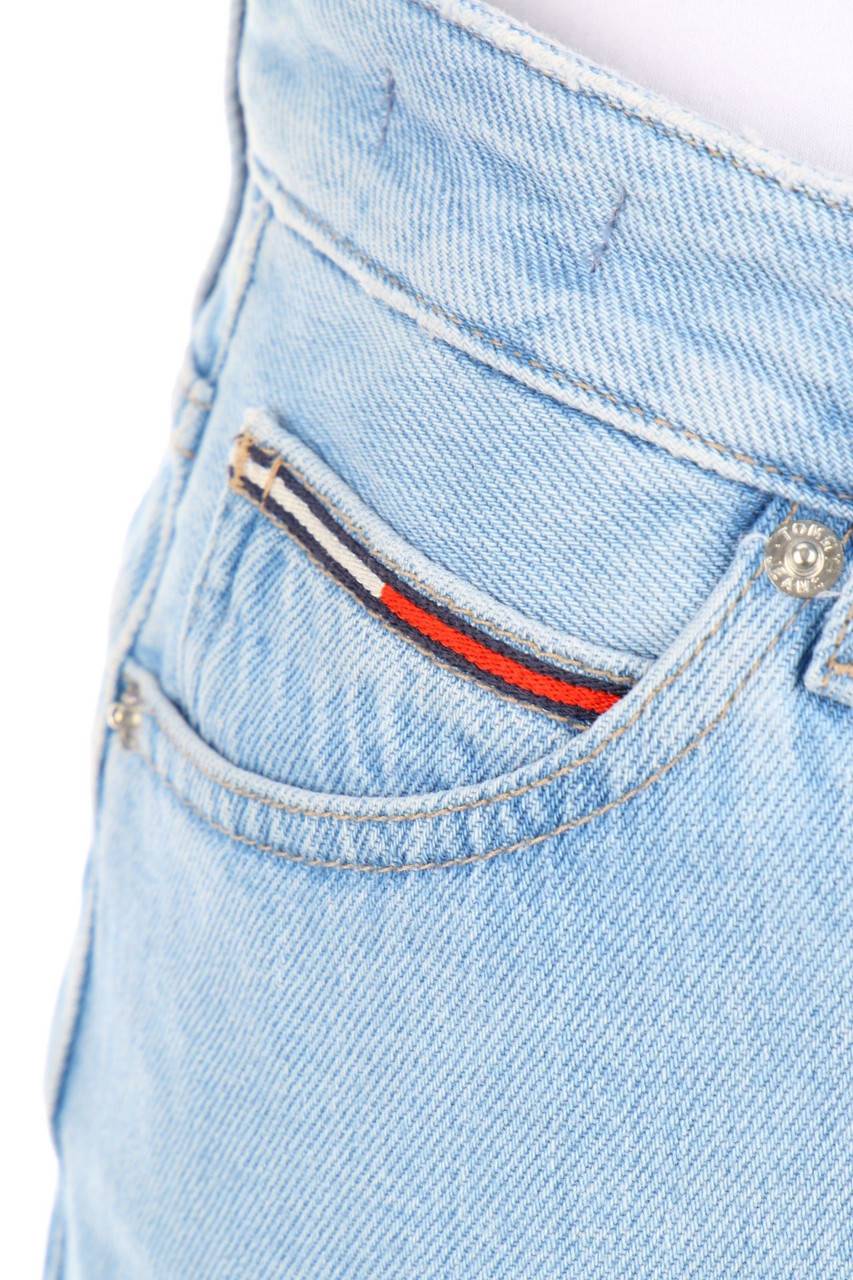 Carou TOMMY JEANS Tommy Hilfiger Mini-Jeansrock Mit Asymmetrischem Schnitt