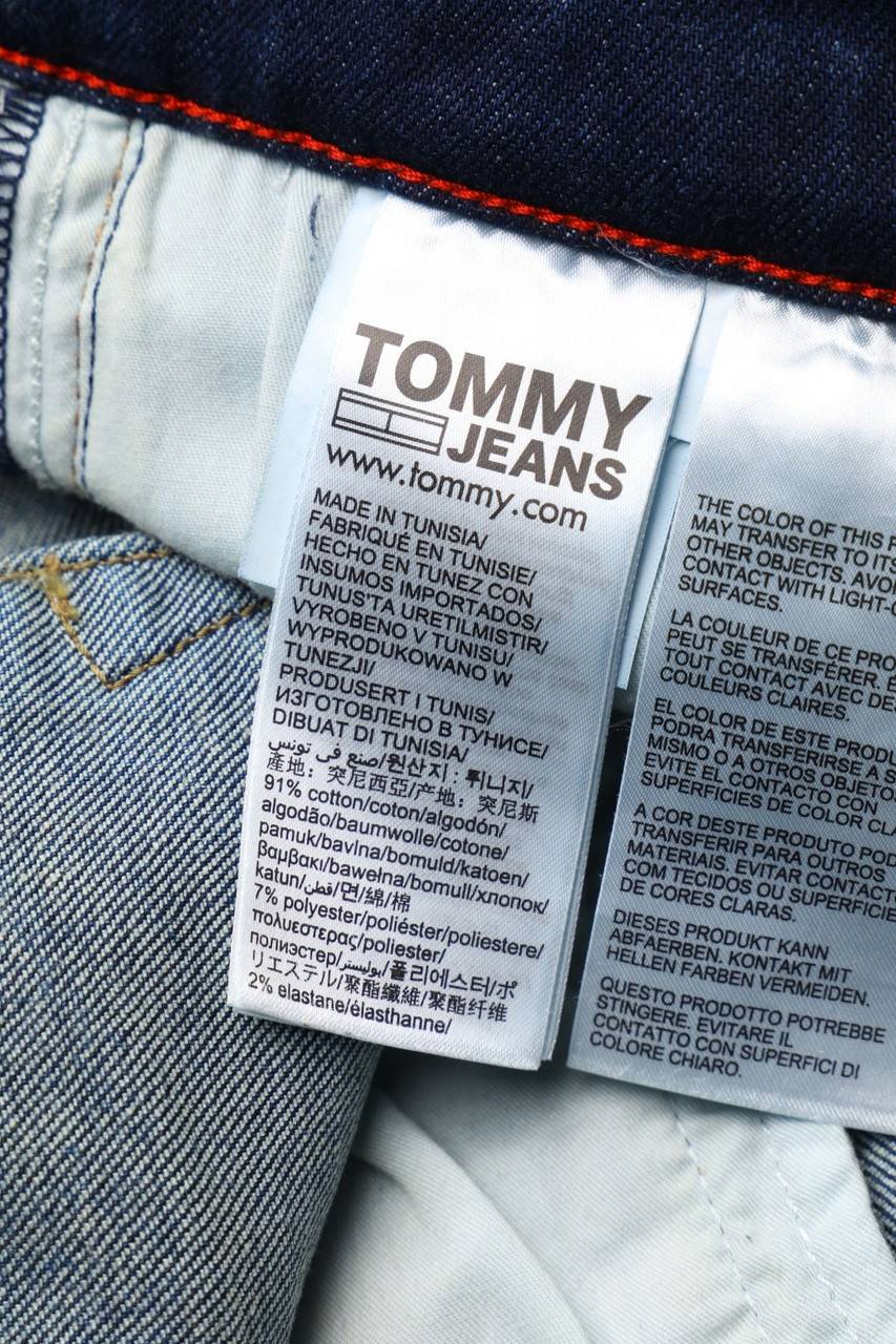 Carou TOMMY JEANS Tommy Hilfiger Slim Jeans Aus Baumwoll-Mix Mit Logo-Patch