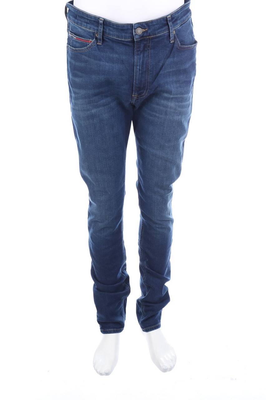 Carou TOMMY JEANS Tommy Hilfiger Slim Jeans aus Baumwoll-Mix mit Logo-Patch