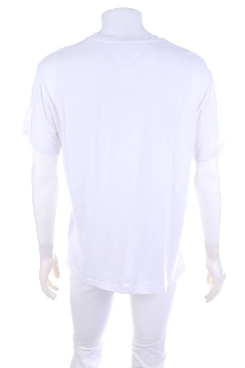 Carou TOMMY JEANS Tommy Hilfiger T-Shirt Mit Rundhals Mit Logo-Stickerei