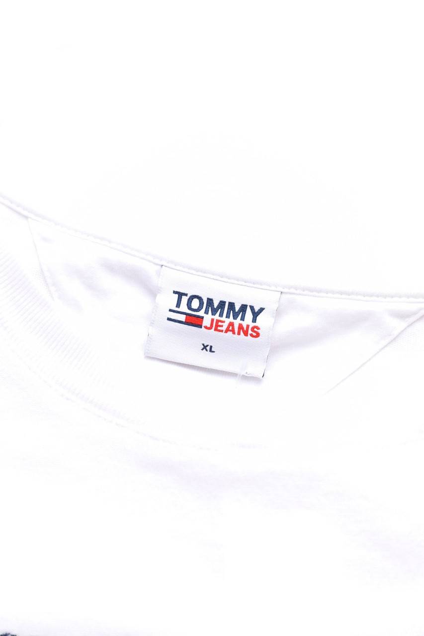 Carou TOMMY JEANS Tommy Hilfiger T-Shirt Mit Rundhals Mit Logo-Stickerei