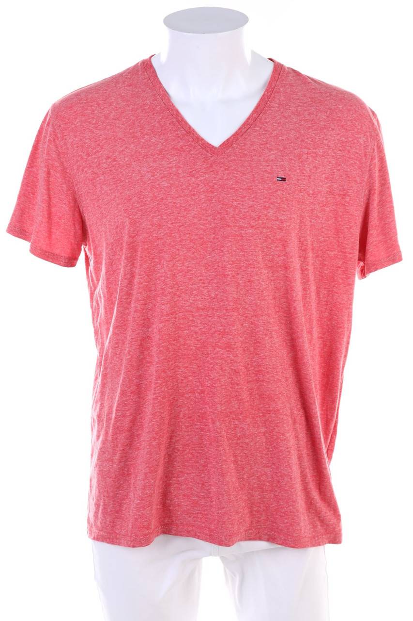 Carou TOMMY JEANS Tommy Hilfiger T-Shirt mit V-Neck
