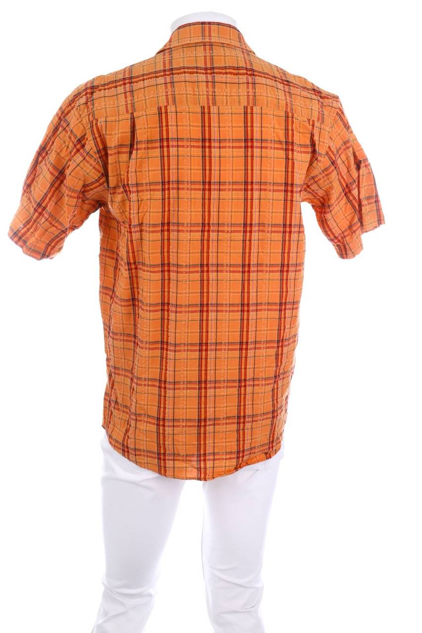 Carou TORELLI MENSWEAR Kurzarm-Hemd Mit Karo-Muster