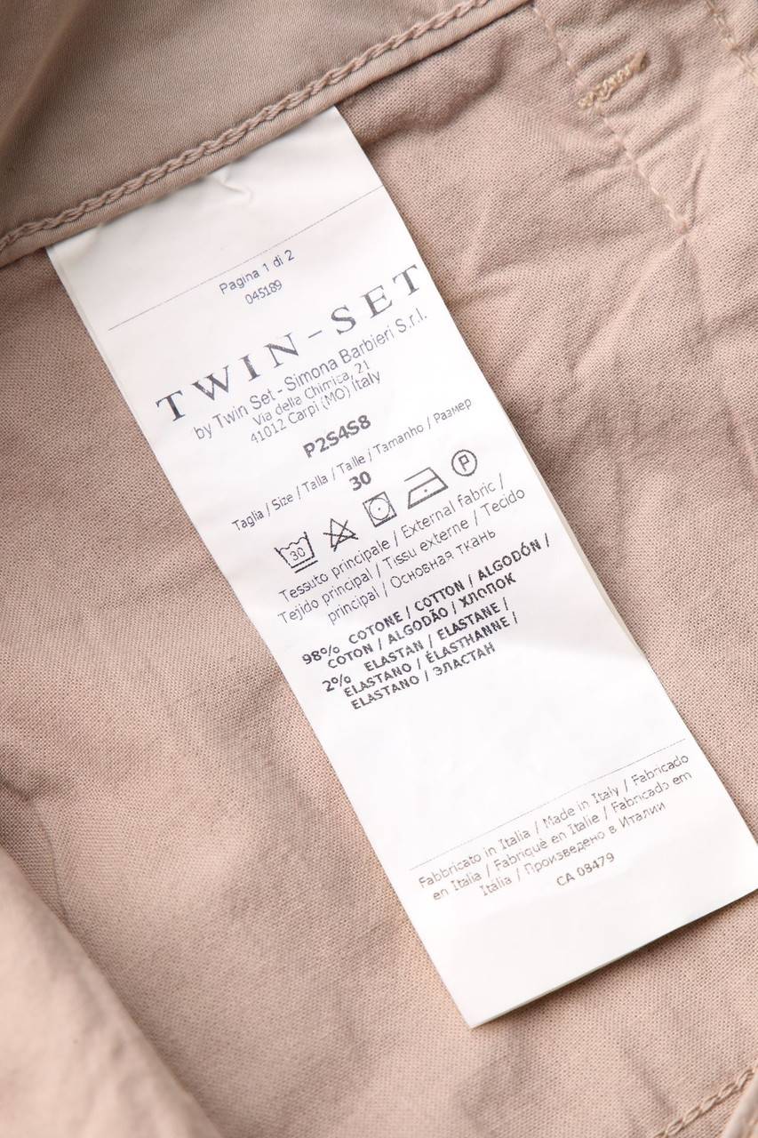 Carou TWINSET SIMONA BARBIERI Cargo-Hose Mit Aufgesetzten Taschen